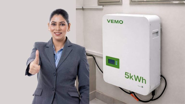 Vemo 5kWh Lithium Battery