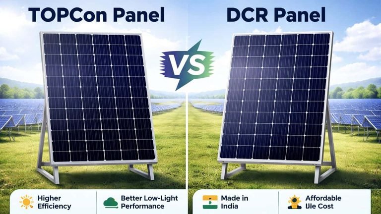 topcon vs dcr panel comparison