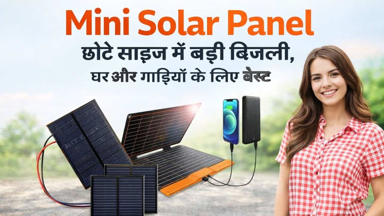 mini solar panel for home